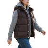 European station vest women's new winter feeling stacked cotton clothes vest sleeveless jacket vest vest vest vest