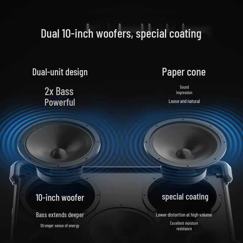 Pioneer LA-1002BL Portable Live Broadcast Speaker (CN Version)