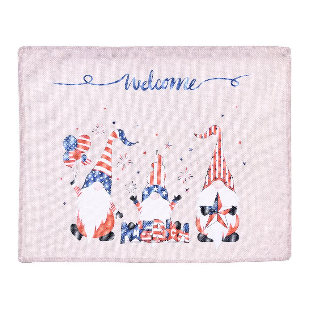 

Unique American Independence Day Table Mats With Colorful Balloons And Stars Design Independence Balloon Mat