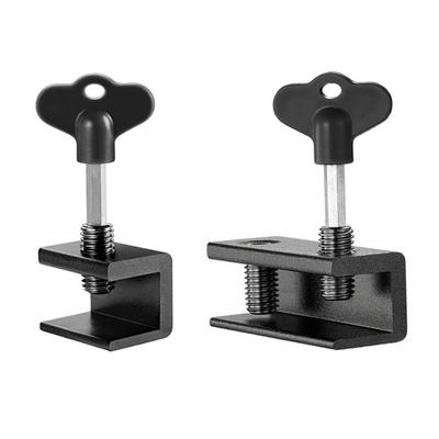 Sliding Door Window Lock with Key Wrench Door Frame Security Lock Aluminium Alloy Window Limit Stop Locks Kid/Children Guards