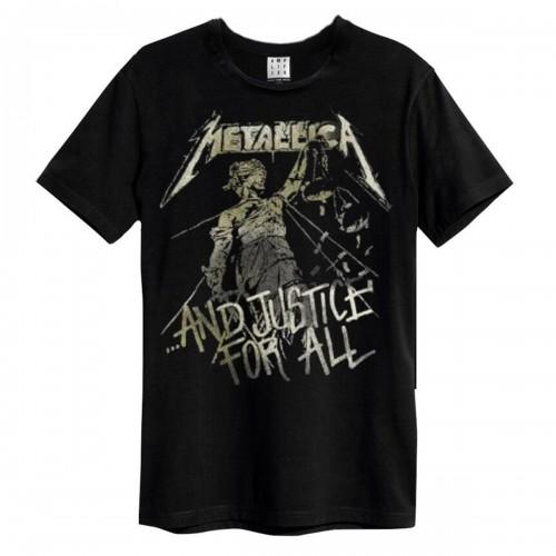 Amplified Unisex Adult And Justice For All Metallica T-Shirt
