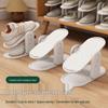 Adjustable Double-Layer Stackable Shoe Rack for Space-Saving Storage