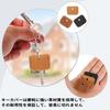 FuoooooGui Cowhide Leather Key Key Genuine Leather Key Key Key Antique Leather Key Set of Leather Key Key Key White Covers, Caps, Holder, Case, Ring,