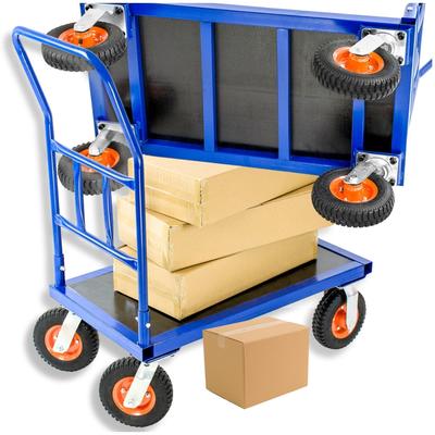 Wózek platformowy magazynowy 90x50 o udźwigu 300 kg
