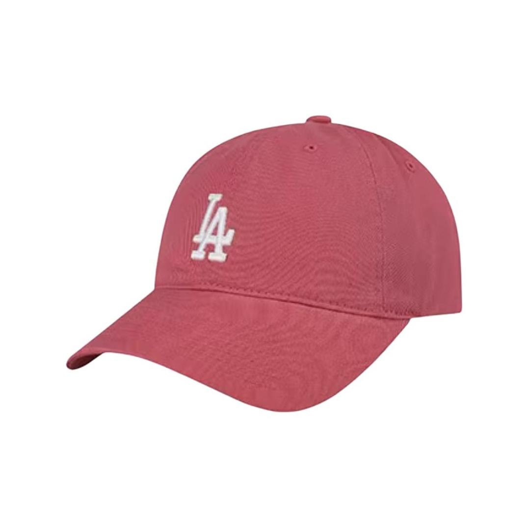 Хлопковые Бейсболки MLB Унисекс Арбузно-Красные Модные 3ACP7701N-07PKS F