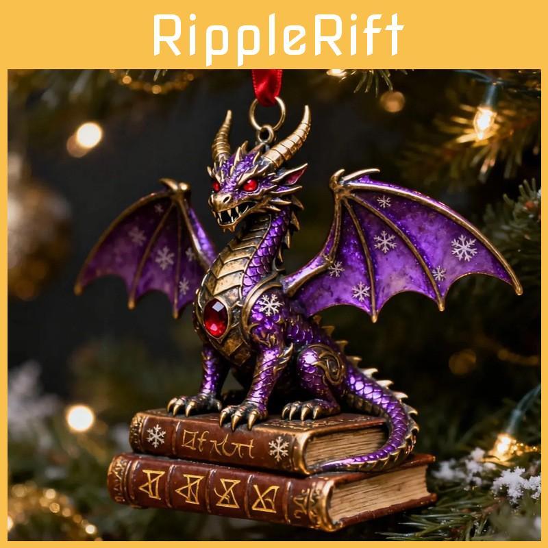 Acrylic Car Decoration Dragon Series Holiday Ornament With Cartoon Theme For Festive Gift