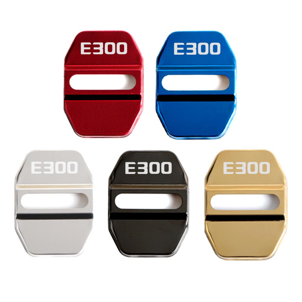 AXX2   4pcs For Mercedes Benz MB AMG E300 W203 W204 W108 W126 W168 W169 W176 W177 W205 W212 W213 Car Buckle Door Lock Cover styling