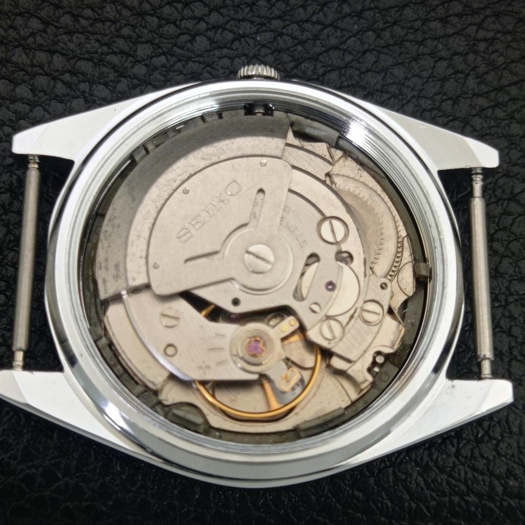 REFURBISHED SEIKO 5 AUTOMATIC 6309A VINTAGE JAPAN MENS SILVER WATCH A442433-1