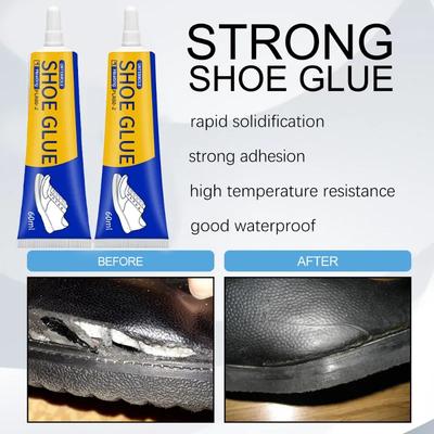 300/60ML Adhesivo Fuerte para Reparar Zapatos Zapatero Pegamento de Fijación Rápida Impermeable Herramientas Profesionales de Reparación