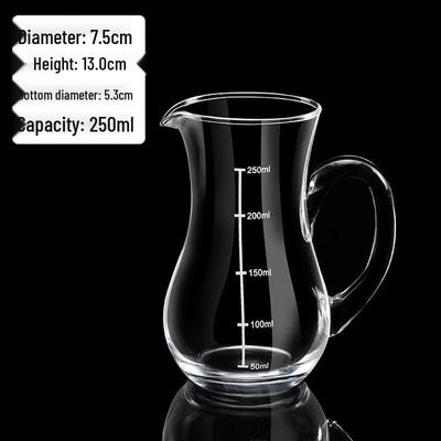 LISM Glass Wine Decanter Set with Handle
