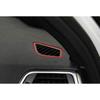 For BMW 3 4 Series GT 2013- Carbon Fiber Dashboard L&R Air Outlet Vent Trim