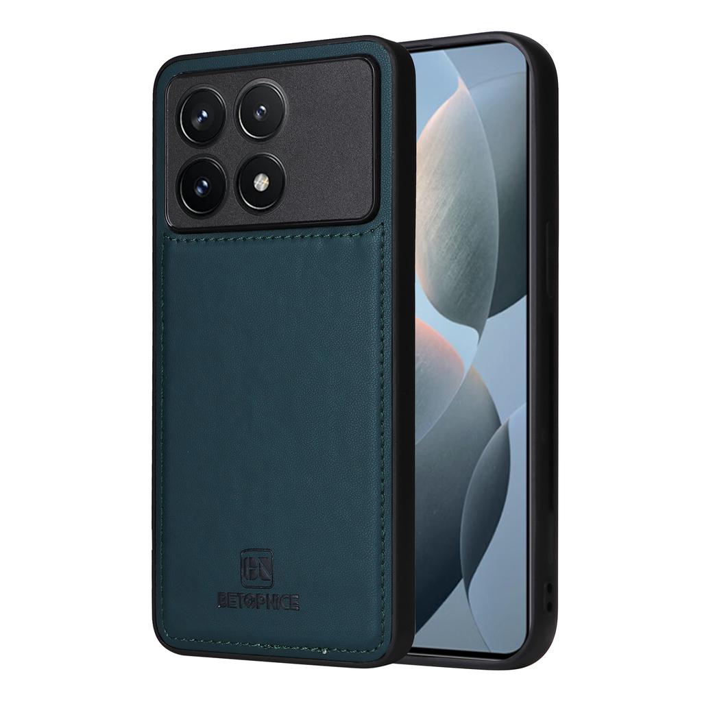For Xiaomi Redmi K70 Pro 5G/K70 5G/Poco F6 Pro 5G Magnetic Case BETOPNICE Detachable PU Leather Phone Cover with Strap