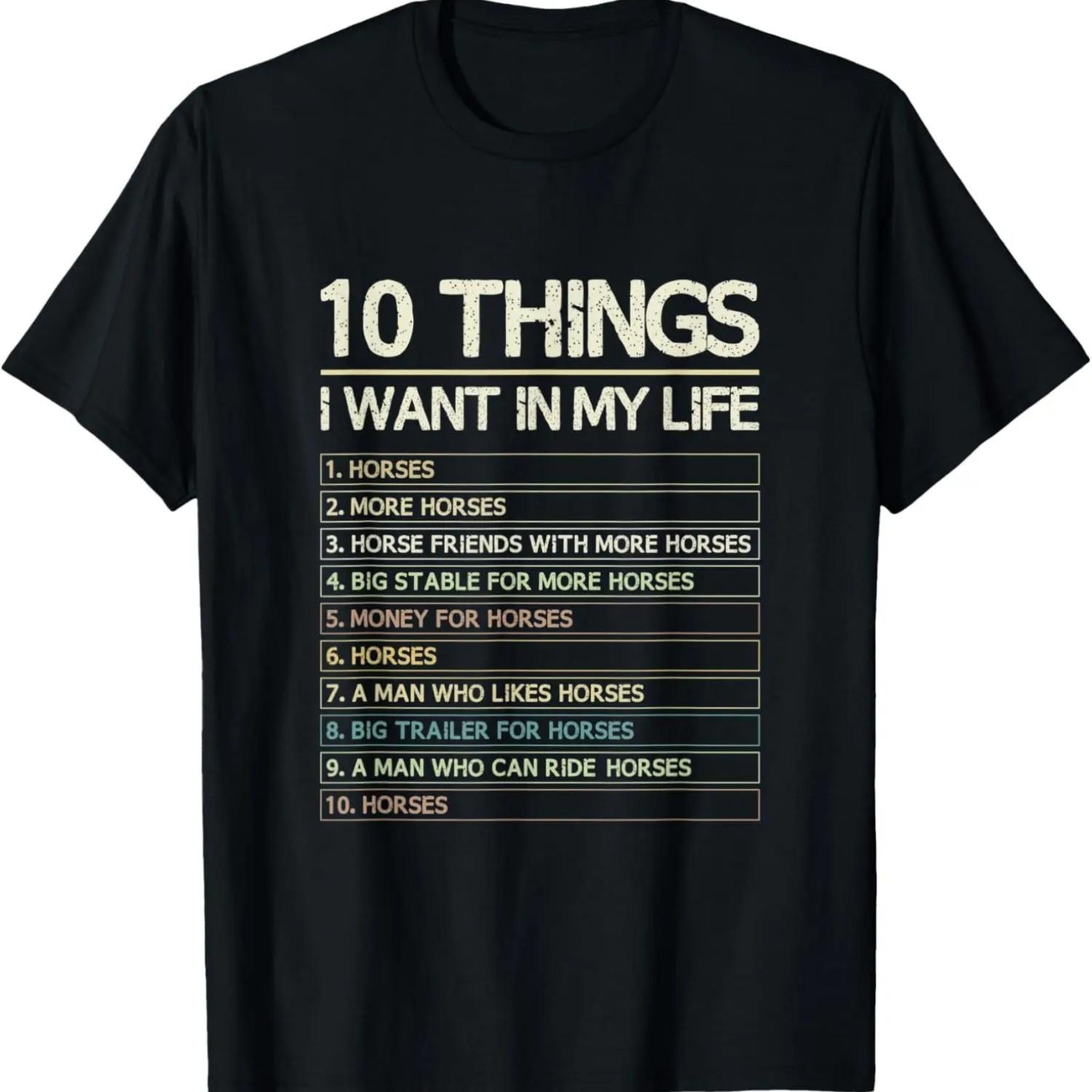 Просто Девушка, Которая Любит Иисуса и Лошадей Конный Христианский Футболка S