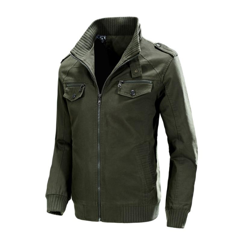 New Autumn and Winter Men's Jackets, Military Workwear Casual Jackets, Large Size Men's Cotton Jackets