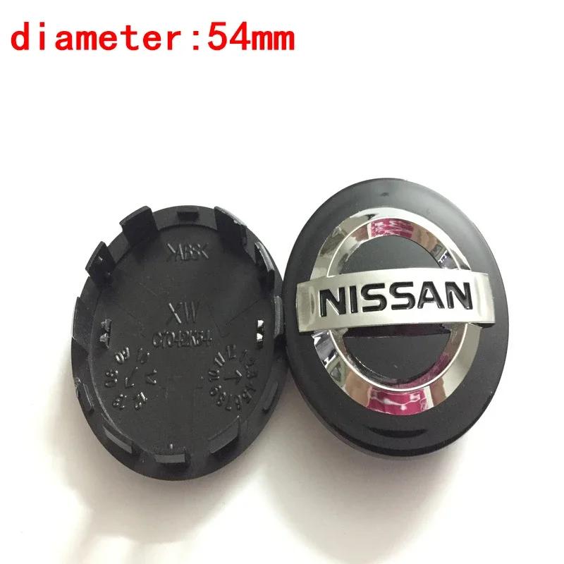 54mm 58mm 60mm Car Wheel Center Hub Caps Cover Nissan X Trail T32 Patrol Tiida Navara Nismo Note Teana Qashqai J11 J10 Juke