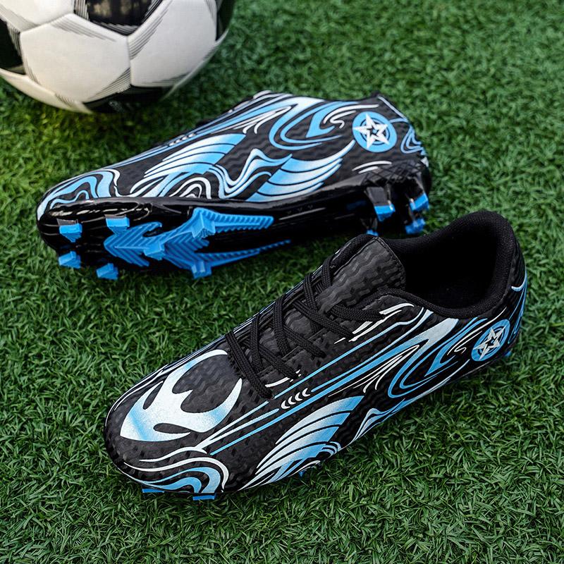 New Tf/Fg High Quality Professional Fast Grass Soccer Shoes Ultralight Training Studded Football Boots Mens Football Field Boots