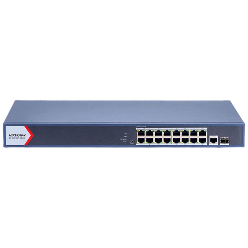 

Hikvision 18-Port Gigabit 16-Port PoE Managed Switch