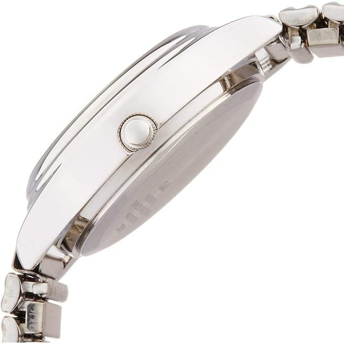 [Citizen Q&Q] Watch Analog Waterproof Date Metal Band D015-204 Women's White Silver