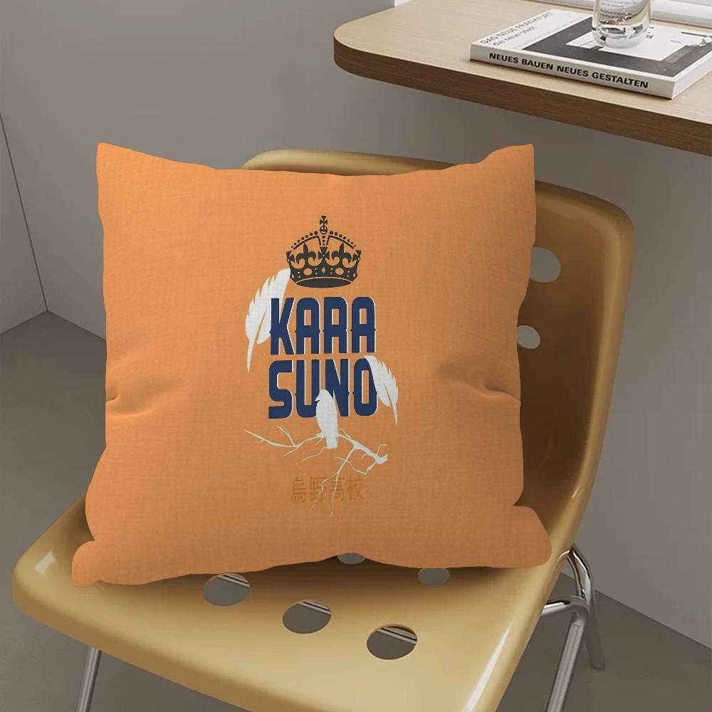 Cartoon K-Karasuno Kissenbezug Dekokissen Sofa Heimdeko Hülle Kissenbezüge