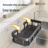 Punch-Free Kitchen Sink Organizer: Multifunctional Dishcloth and Sponge Rack