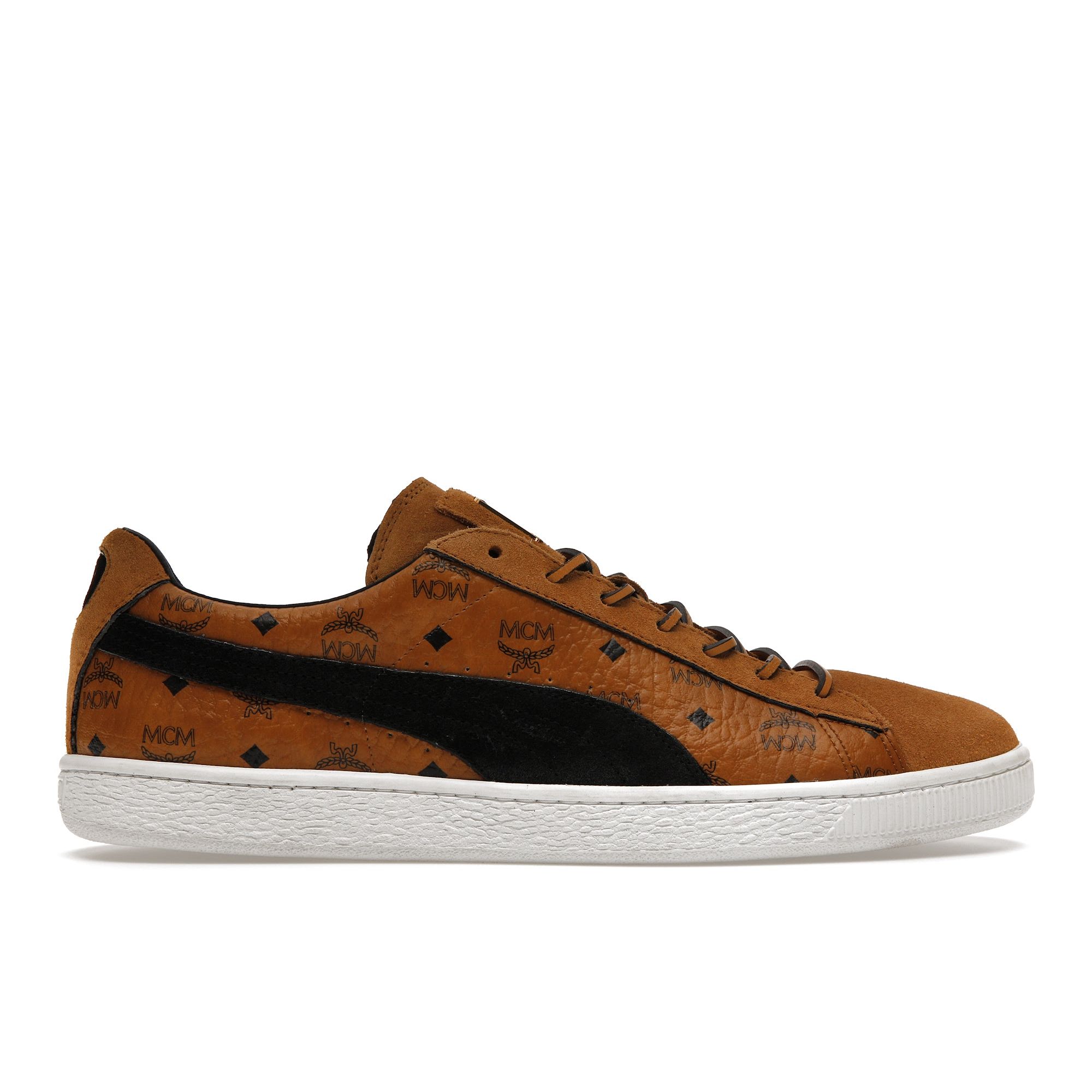 

Кроссовки Puma MCM x Suede Buckthorn Brown Unisex Puma-Black 366299-01