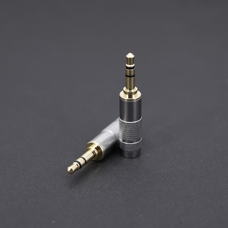 Gold Plated Silver 3.5mm 3 Pole Stereo Male Repair Headphone Jack Plug Cable Audio Headphones Connector Wire Soldering Cover