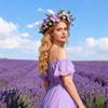 Floral Headbands With Fabric Plastic Grass And Tulle Ribbon For Women Girls Natural Flower Style Hair Accessories For Outdoor Event