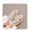 Girls' Snow Boots, Plush, Children's Cotton Shoes, Thick Shoes, Warm Shoes, Non Slip Shoes
