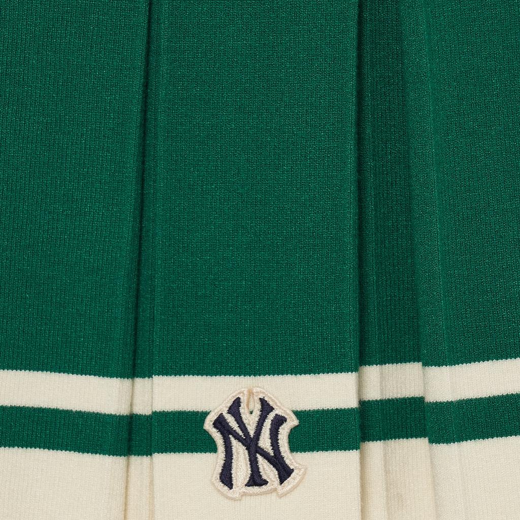 New MLB New York Yankees Casual Short Skirts Women's Green 3FSKG0236-50GNS
