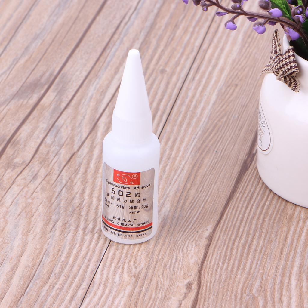 Instantly Strong Adhesive Fast Curing 502 Super Glue High Viscosity Glue for Bonding Most Metals, Plastics and Rubbers