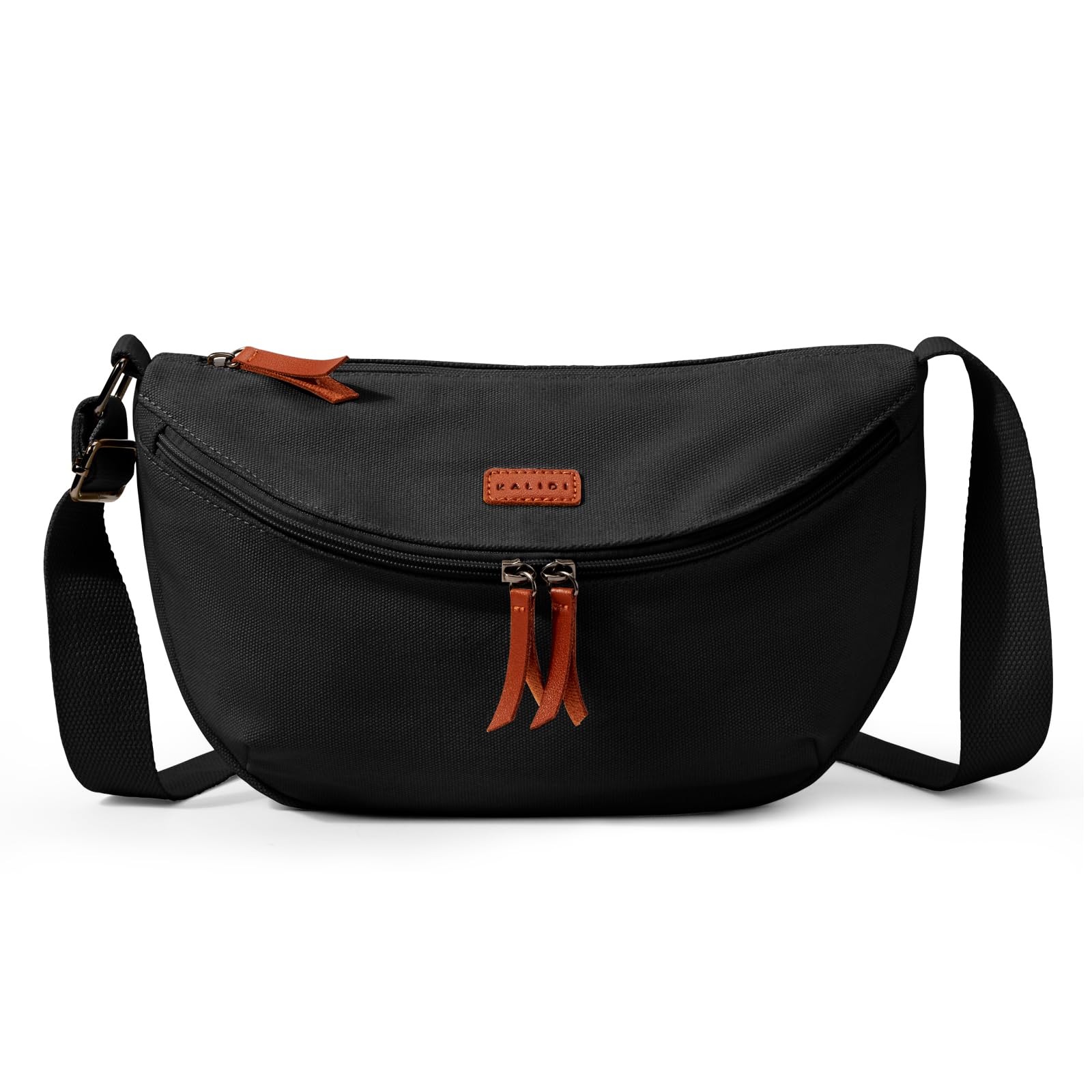 

KALIDI FANCY FOREST Women s Crossbody Tote Bag, Crescent-Shaped, Large Capacity, Nylon Shoulder Bag, Solid Color, Lightweight, Cute, Waterproof,