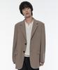 [Cooltandard] Oversized Blazer [Dusty Beige]