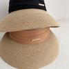 Hat Women's Summer Sunscreen Sun Hat Fisherman Straw Hat Bowler Hat Seaside Beach Hat Travel Breathable