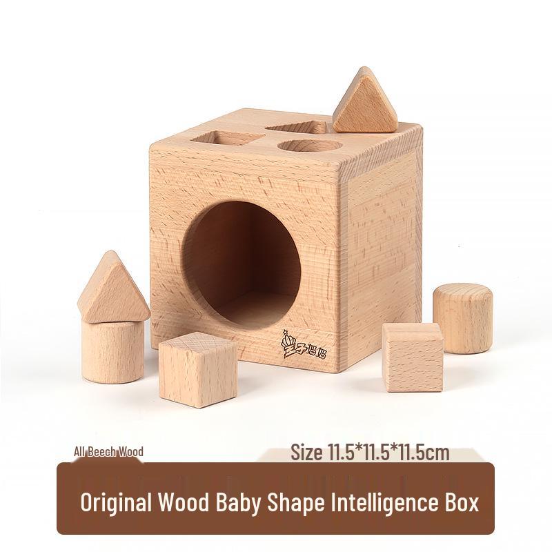 Деревянная коробка-сортер «Формы» - Монтессори развивающая игрушка для малышей