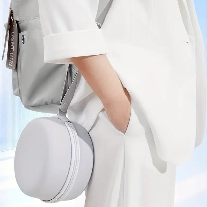 A Set of Ergonomic U-shaped Travel Pillows with Storage Bags - Slow Rebound Neck Support for Airplanes, Offices, and Cars - Mach