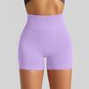 High-Waisted Seamless Yoga Shorts Women Butt-Lifting 3/4 Length Running Gym Leggings Quick-Dry Stretchy Workout Pants