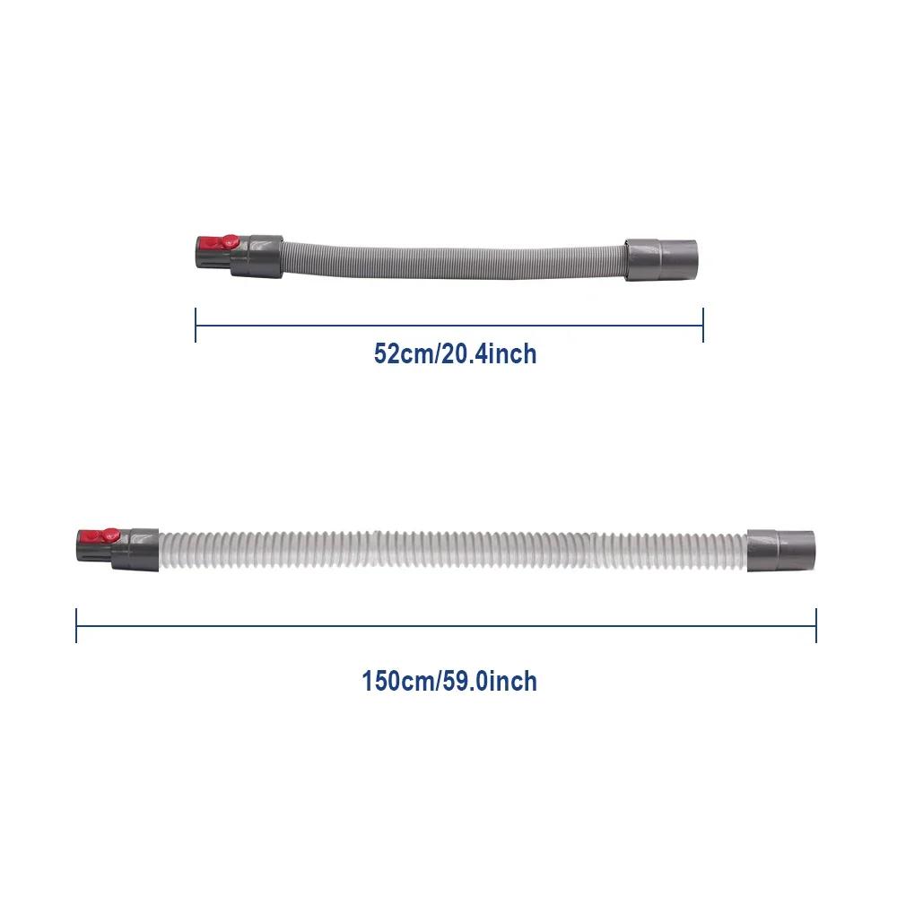 Telescopic Rod Extension Tube Suction Head For Dyson V7 V8 V10 V11 V15 Handheld Vacuum Cleaner Crevice Brush Mattress Brush Accessories Spare Parts
