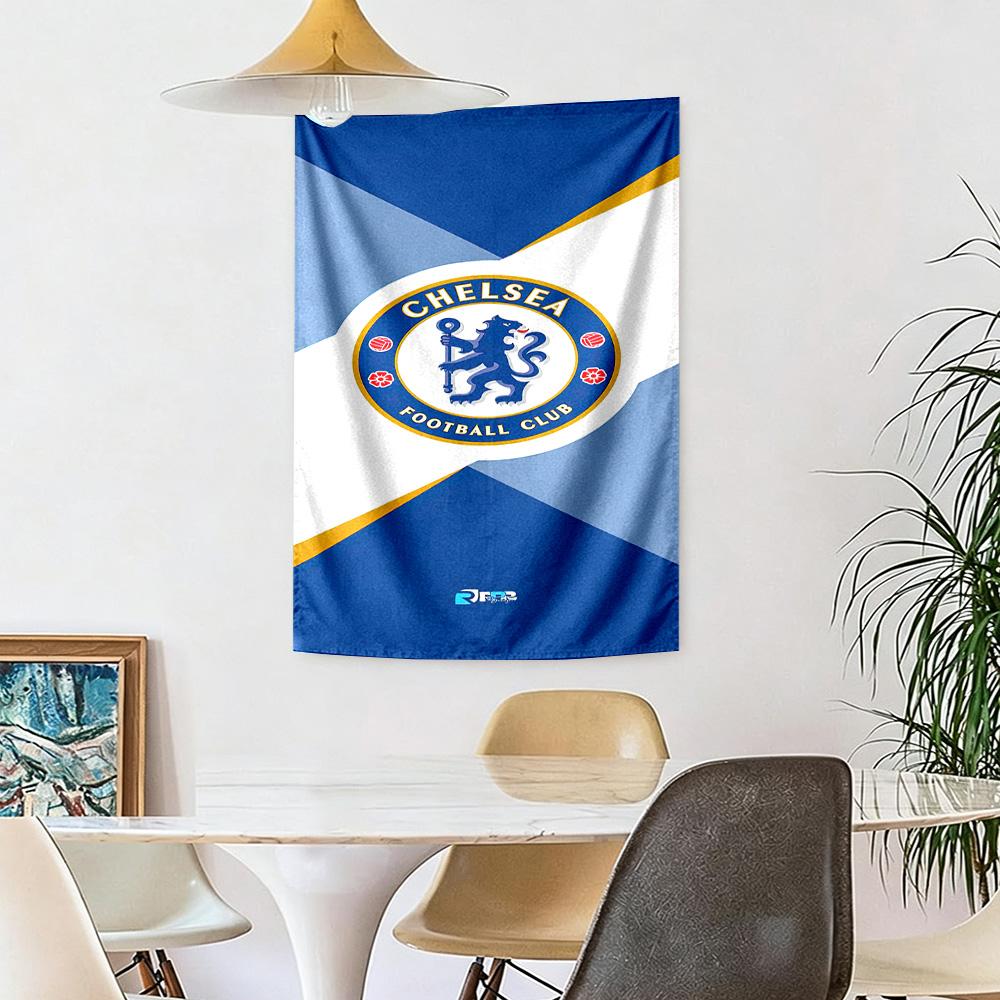 Chelsea Football Club Fans Wall Decor Tapestry Art For Pet Memorial Birthdaywedding Party Backdrop Family Gift