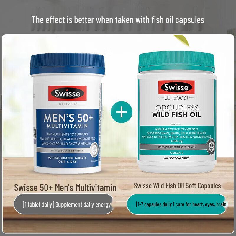 Swisse Men's 50+ Multivitamin