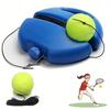 Tennis Trainer Single Base Training Durable Ground High Elastic Tennis Rope Adult Outdoor Sports Training Supplies