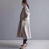 Wool Blend Coat Women Autumn Winter Vintage Long Jacket Female Korean Fashion Elegant Overcoat Ladies Oversized Loose Lapel Coat