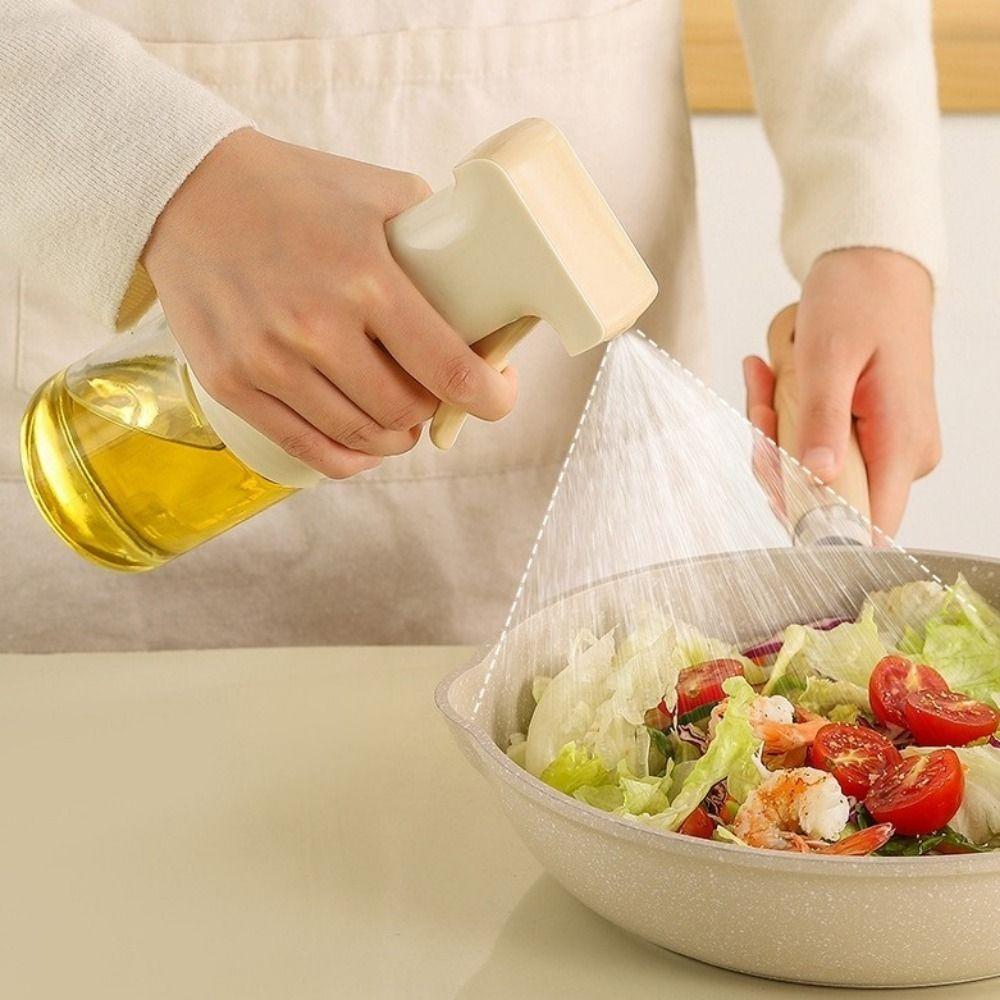 300ML Olive Oil Sprayer Glass Oil Dispenser Refillable Oil Mister  Baking