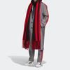 Adidas Originals X 424 Trench Coat Checkered Long Men Outerwear Gray FS6235