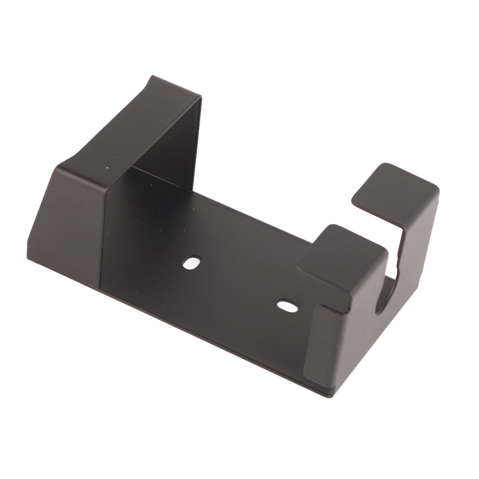 

Держатель щипцов для завивки из нержавеющей стали, металлический держатель для инструментов для волос, настенное крепление, полки для щипцов для завивки волос, ванная комната чёрный