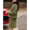 Elegant Winter Two-Piece Skirt Set