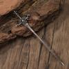 Viking Retro-Style Sword Hair Stick Hairpin - Trendy Fashion Clip for Norwegian-Inspired Parties