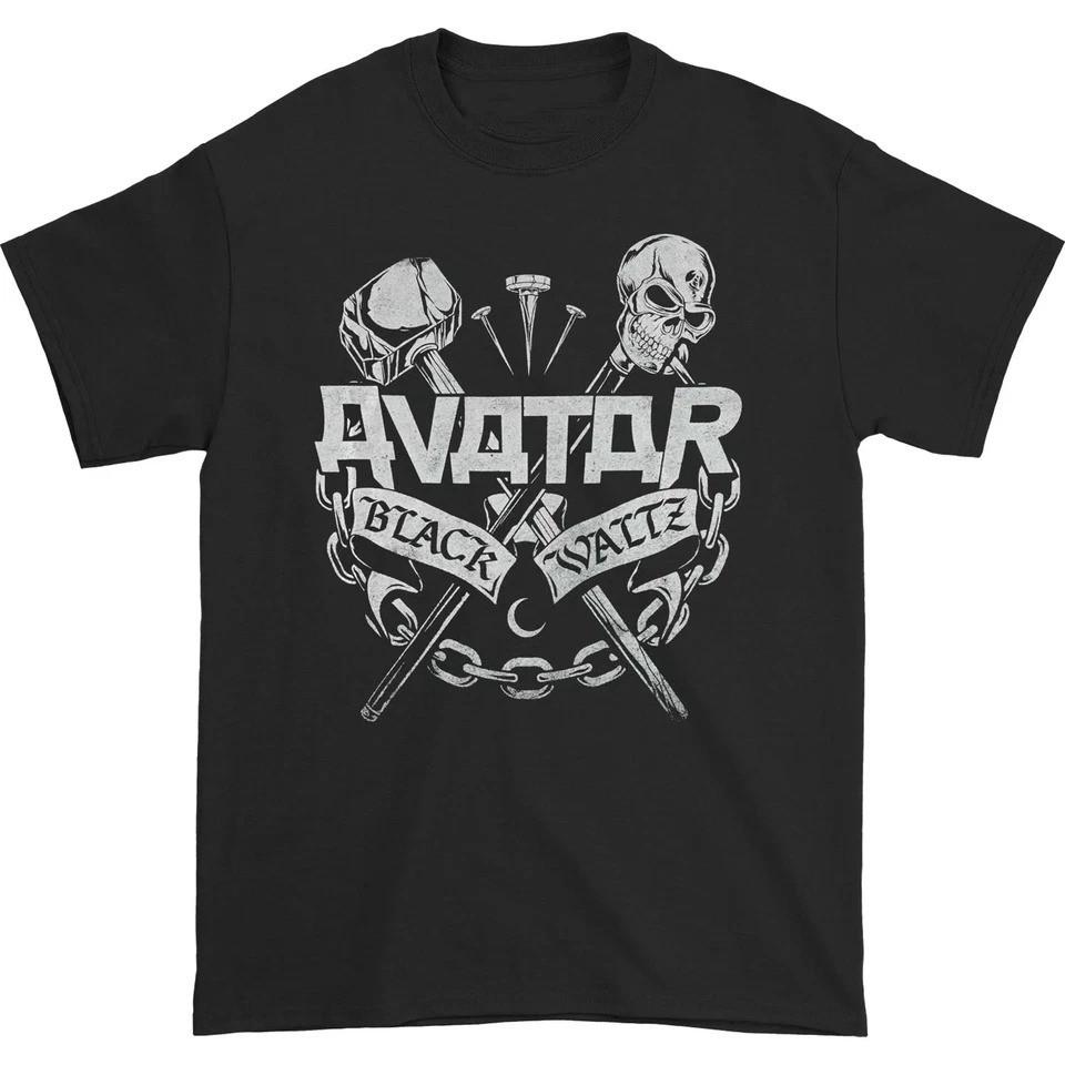 

Avatar Band Gift For Fans Cotton Black Full Size Unisex T Shirt MI438 S разноцветный