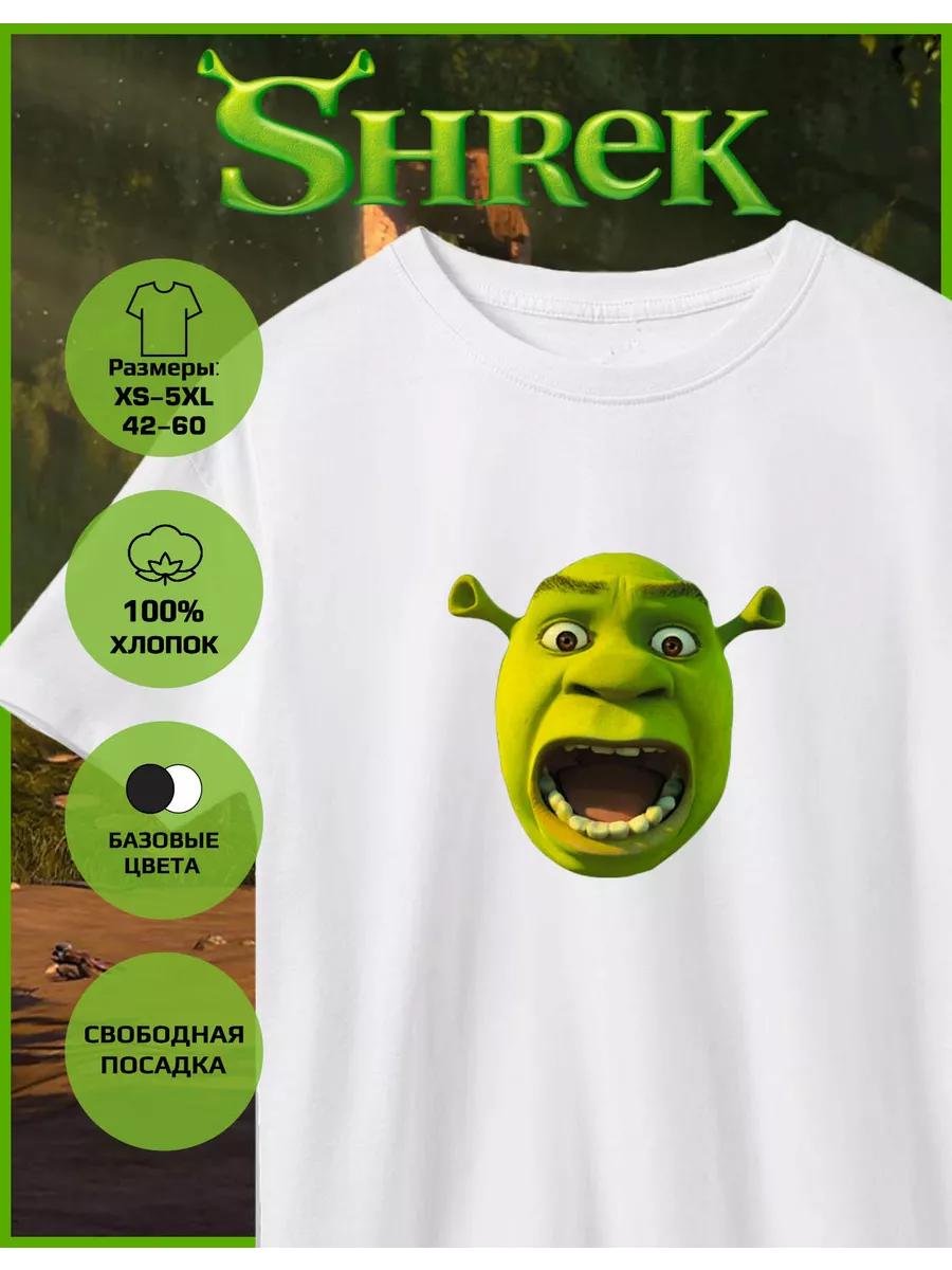 T-shirt with Shrek print M
