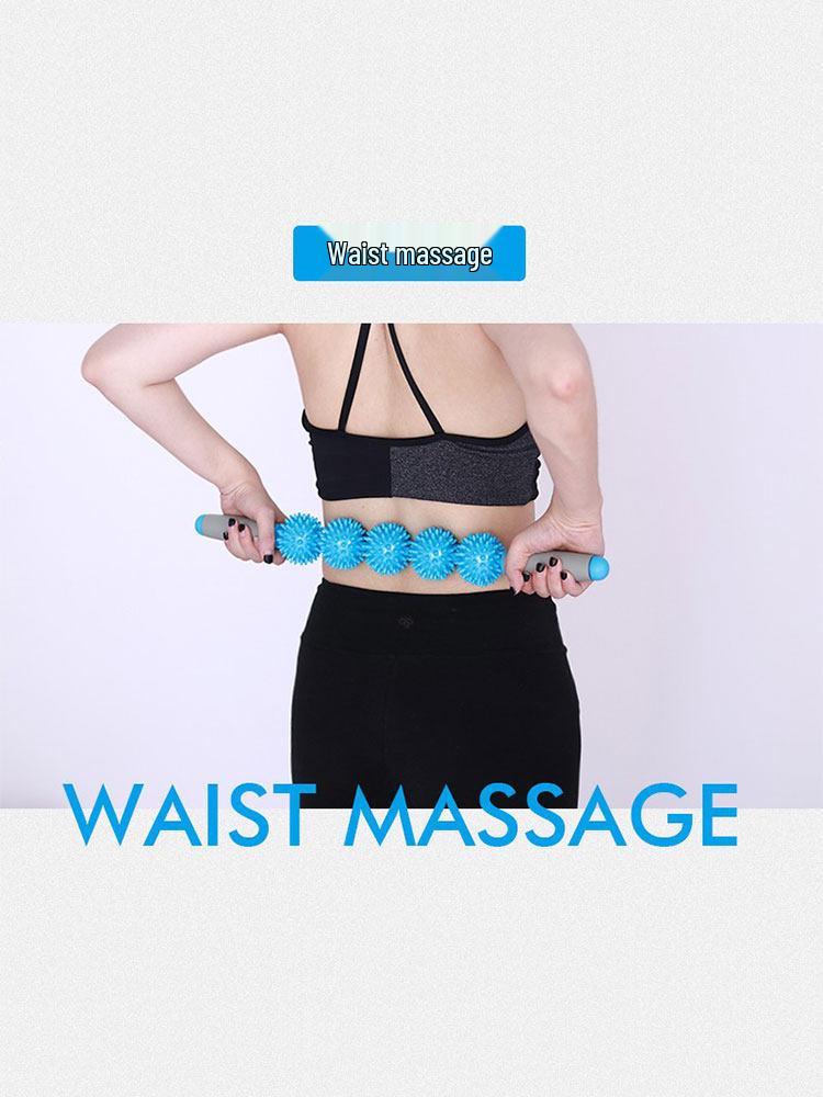 Spiky Ball Muscle Massage Roller: Fascia Release & Relaxation Stick
