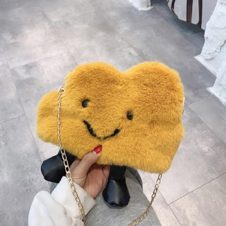 Fashionable Cloud Shaped Handbag Crossbody Bags Must Have Shoulder Bag for Girls